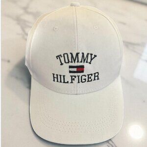 White Logo Baseball Cap Adjustable